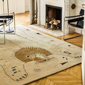 alfombra contemporánea