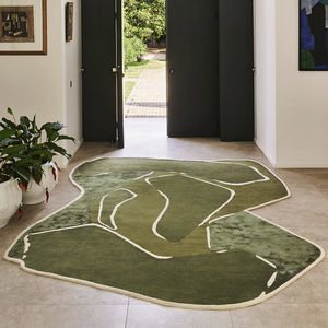 alfombra contemporánea