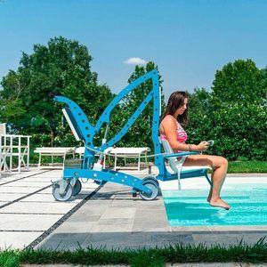 elevador para piscinas móvil