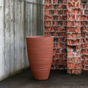 maceta de jardín de terracota