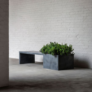 jardinera de zinc