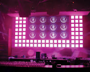 panel led de pared