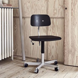 silla de trabajo de metal
