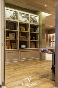 biblioteca de pared