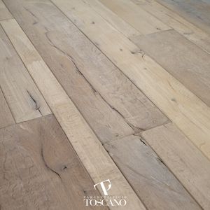 parquet multicapa / para pegar / de roble / envejecido