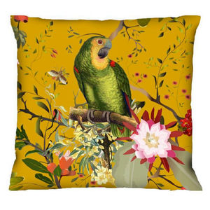 cojín para sofá / cuadrado / con motivos animales / con motivos de la naturaleza