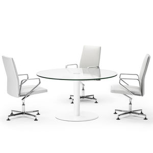 silla de conferencia de cuero