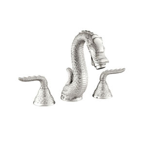 grifo bimando para lavabo