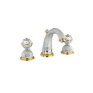 grifo bimando para lavabo