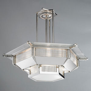 lámpara araña Art Deco