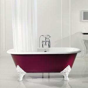 bañera ovalada