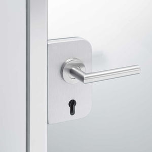 tirador para puerta de cristal