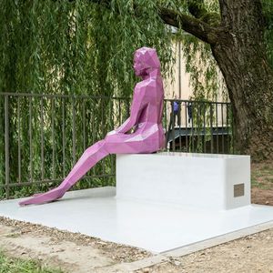 escultura de hormigón