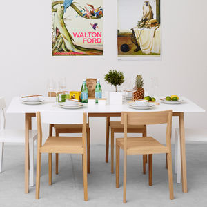 mesa de comedor contemporánea