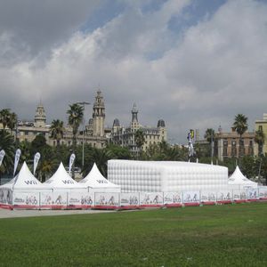 estructura hinchable para eventos