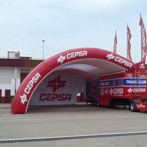 estructura hinchable para eventos