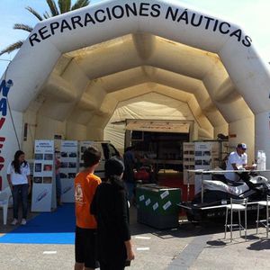 estructura hinchable para eventos
