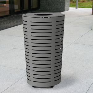 cubo de basura público