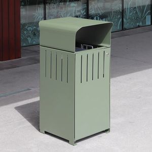 cubo de basura público