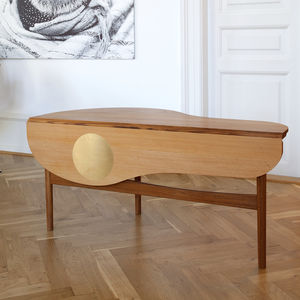 mesa de centro de diseño escandinavo