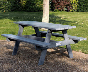 mesa de pícnic contemporánea