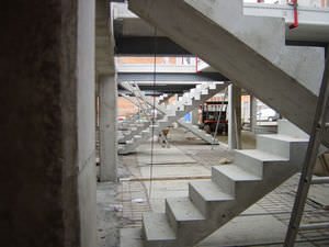 escalera recta