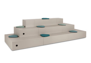 asiento para grada contemporáneo