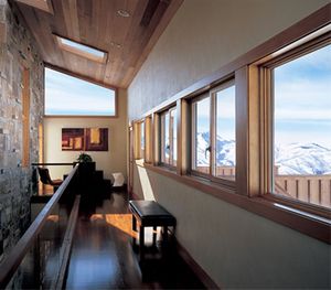 Ventana abatible - 400 - Andersen - de madera / mirador