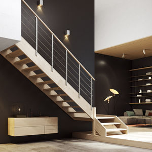 escalera recta