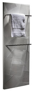 radiador toallero de agua caliente / eléctrico / de piedra natural / contemporáneo