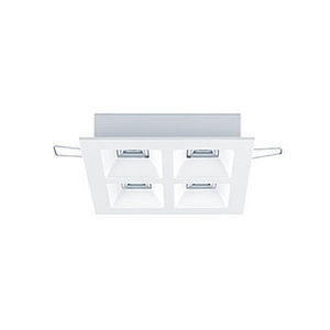 downlight empotrable / montado en superficie / LED / cuadrado