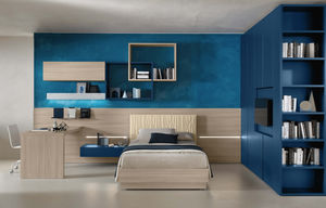 habitación para niños azul