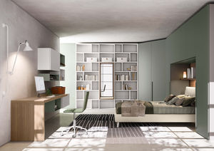 habitación para niños blanca