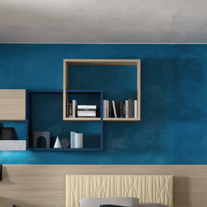 biblioteca de pared
