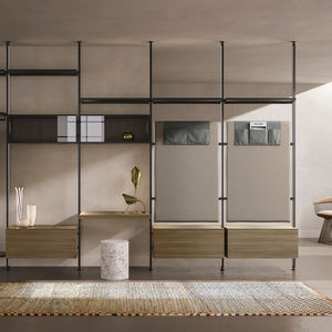 biblioteca de pared