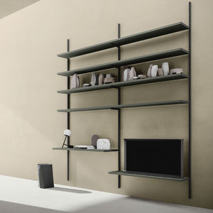 biblioteca de pared