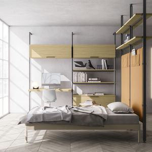 habitación para niños de tejido
