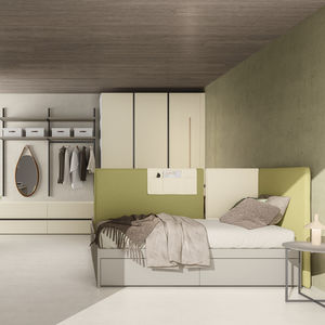 habitación para niños de tejido