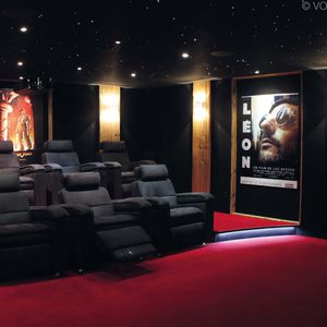 sala de home cinema privada