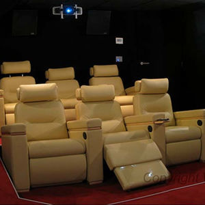 butaca de cine de tejido