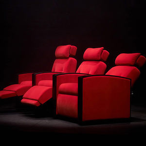 butaca de cine de cuero