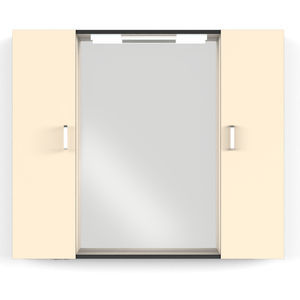 Armario de baño con espejo con iluminación integrada