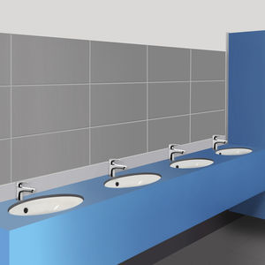 encimera de lavabo de HPL