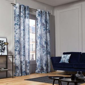 visillo con motivos decorativos