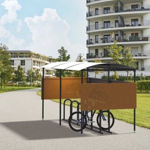 marquesina para bicicletas para espacio público