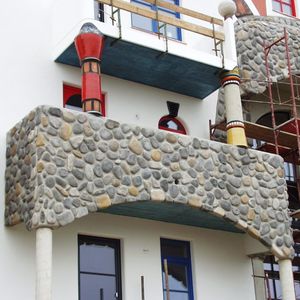 revestimiento mural de hormigón