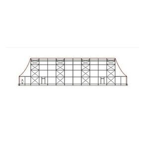 tensoestructura sobre armazón metálico
