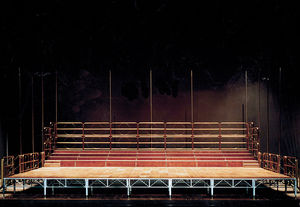plataforma de escenario