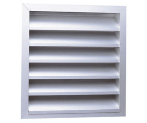 rejilla de ventilación de aluminio anodizado