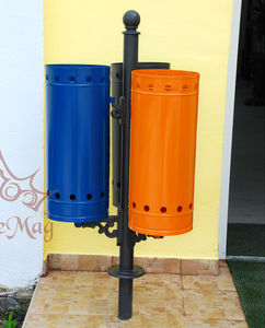 cubo de basura público
